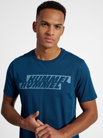 T-Shirt Hummel en bleu