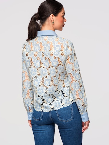 Camicia da donna di Ombre in blu