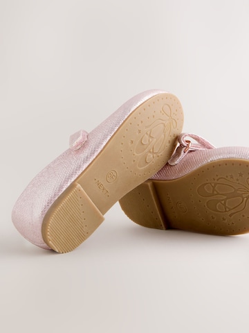 Next Ballerina 'Mary-Janes' in Pink