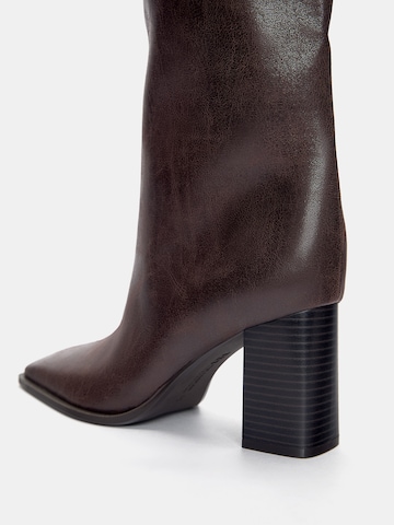 Bottes Pull&Bear en marron