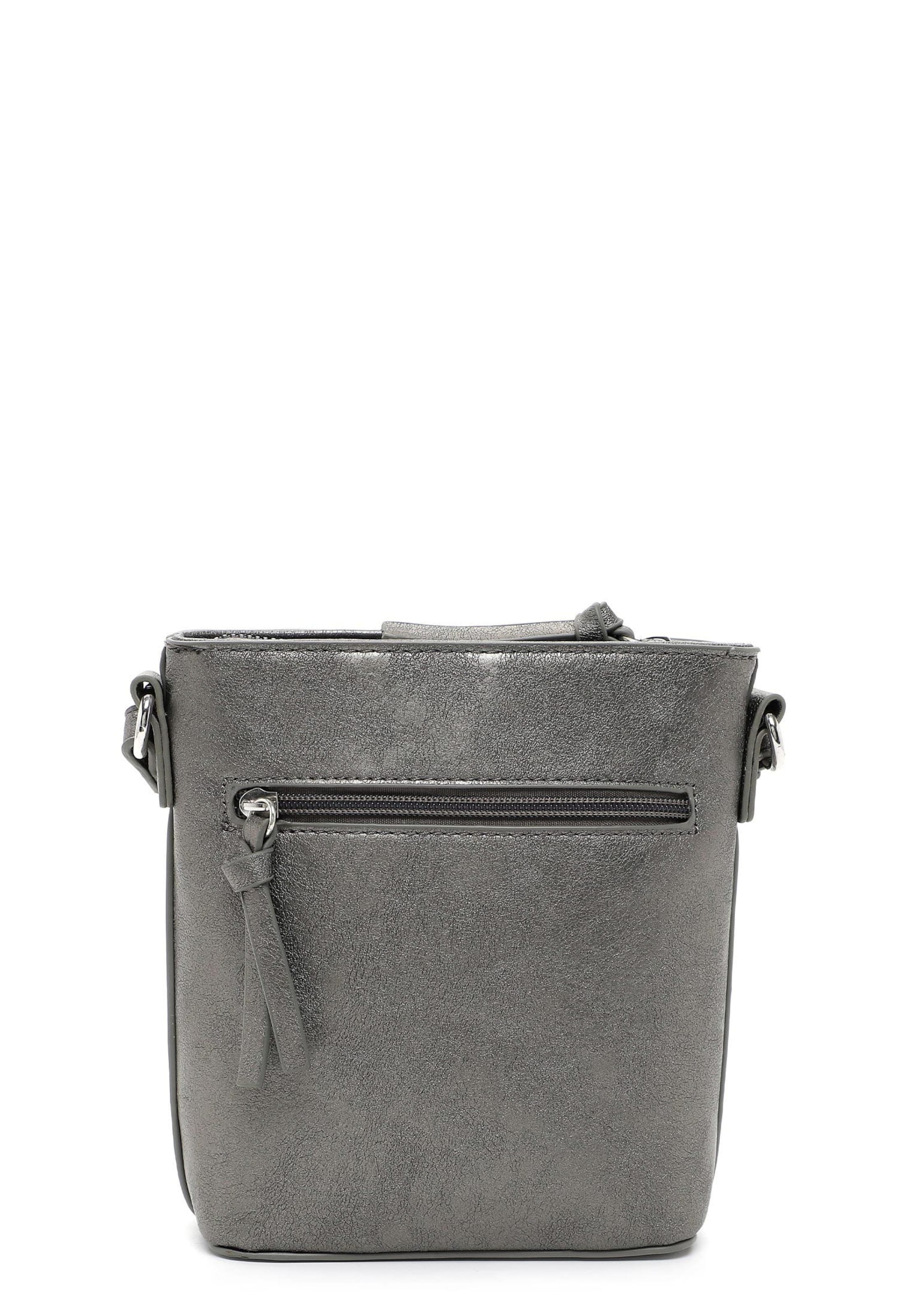 Tamaris Skuldertaske 'Alessia' i grå