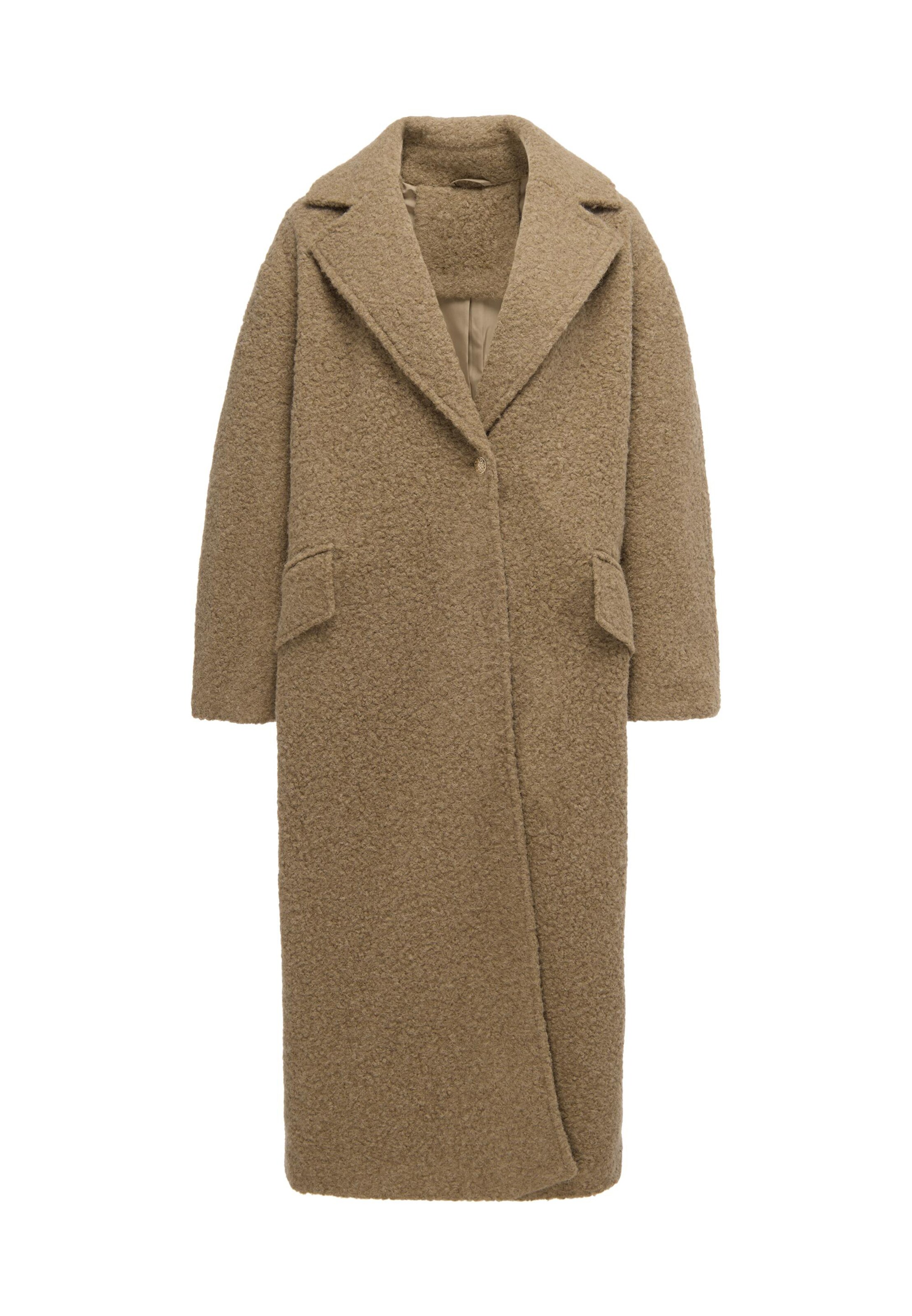 minya Between-seasons coat in Beige: front