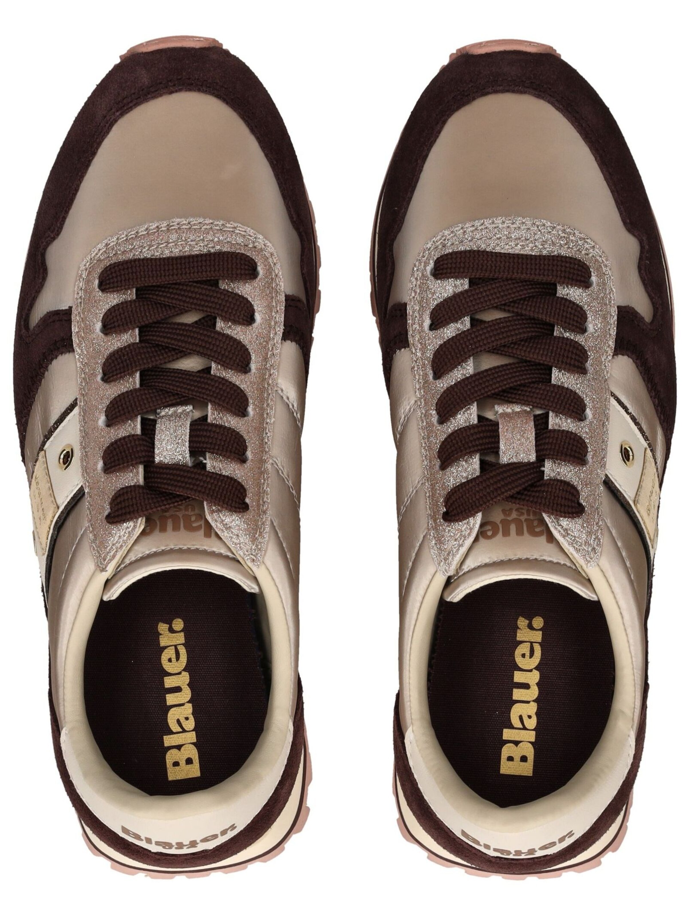 Baskets basses Blauer.USA en marron