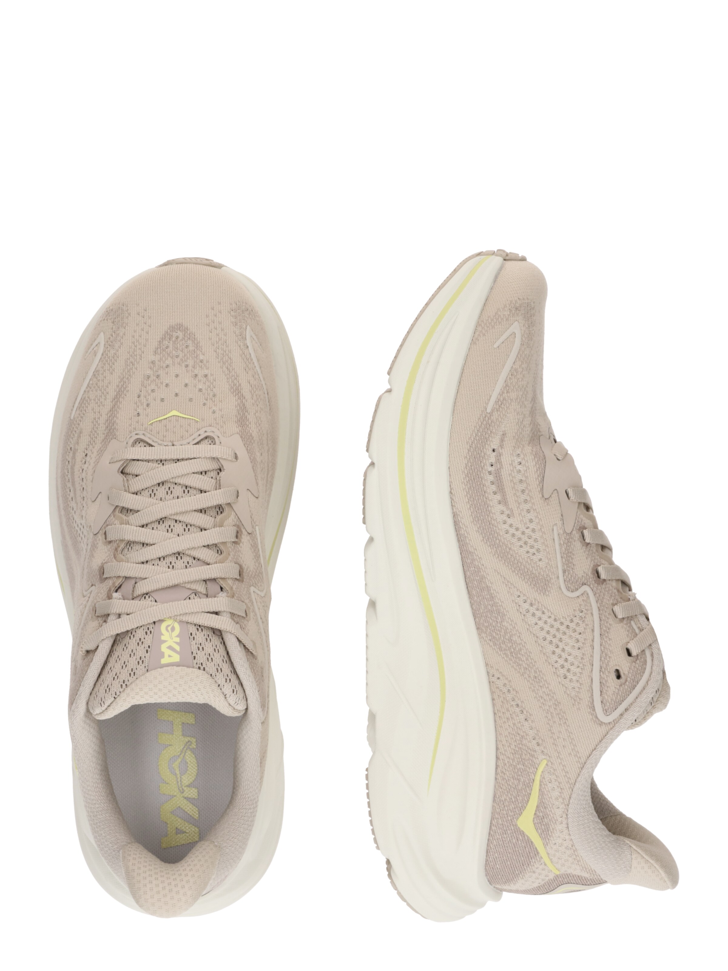 HOKA Обувь для бега 'CLIFTON 10' в Серый