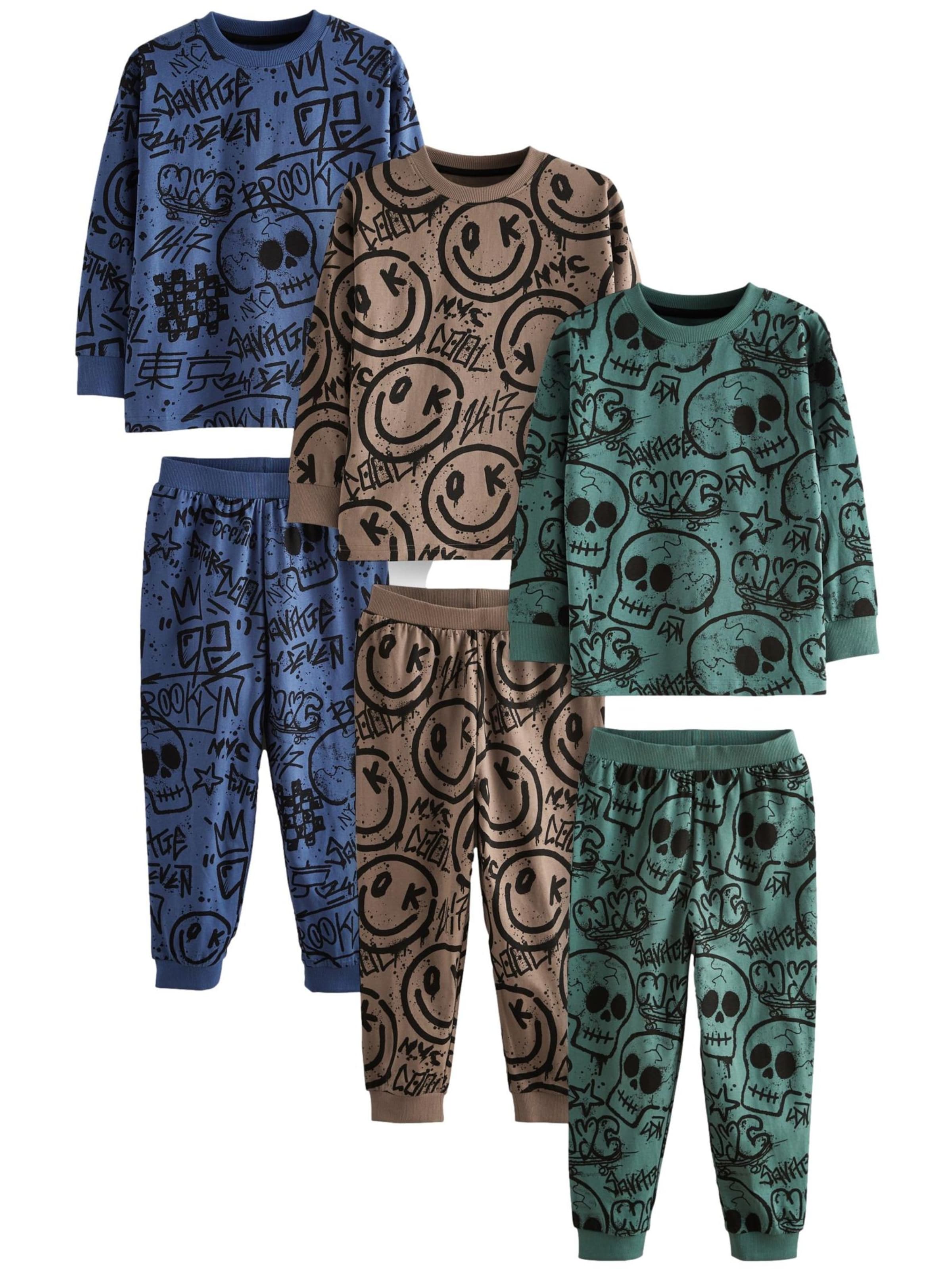 Next Schlafanzug in Mischfarben: Vorderseite