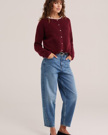 WE Fashion - Cárdigan en rojo