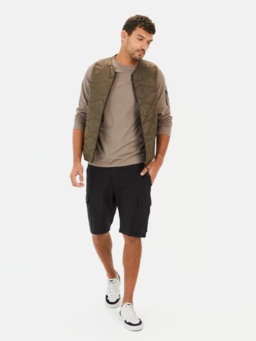 CAMEL ACTIVE Outdoor Weste aus recyceltem Polyamid in Grün