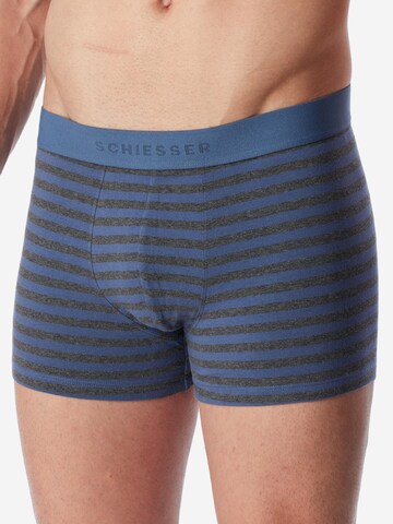 SCHIESSER Boxershorts '95/5 Cotton' in Blauw