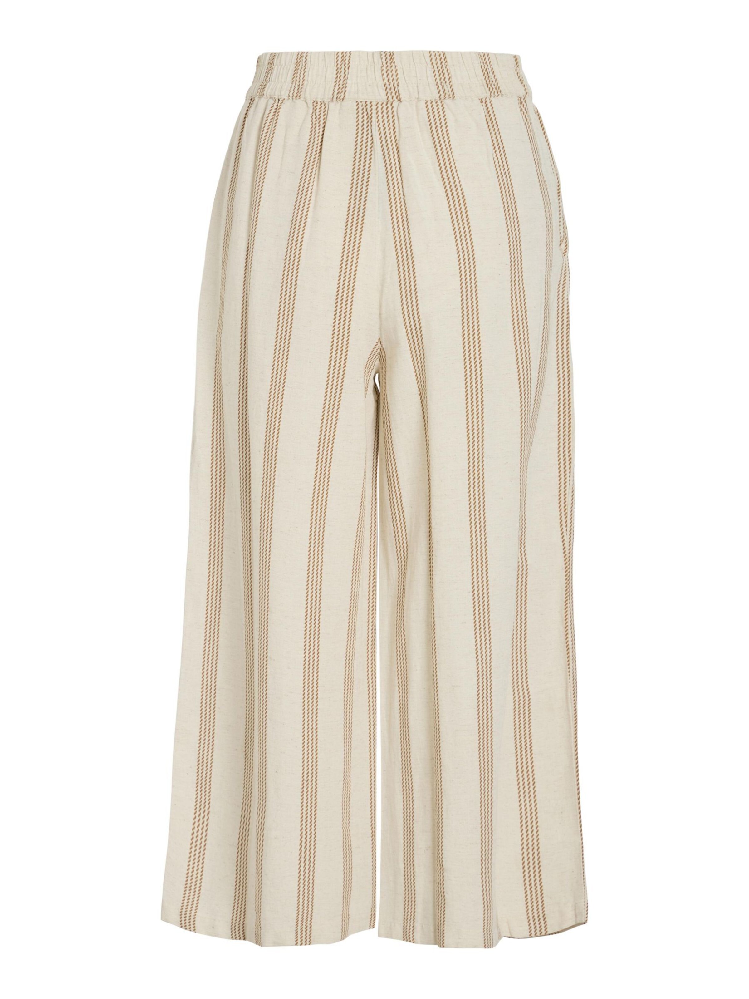VILA Wide leg Trousers in Beige