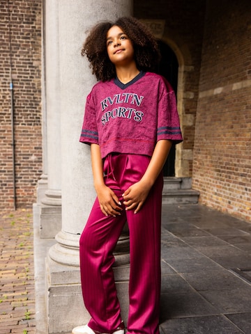 Looxs Revolution Wide leg Broek in Rood