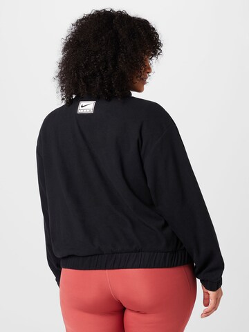 Jachetă  fleece funcțională de la Nike Sportswear pe negru