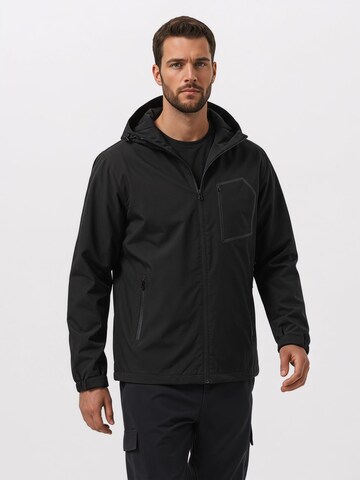 YOUTHUP Athletic Jacket 'Reflex' in Black