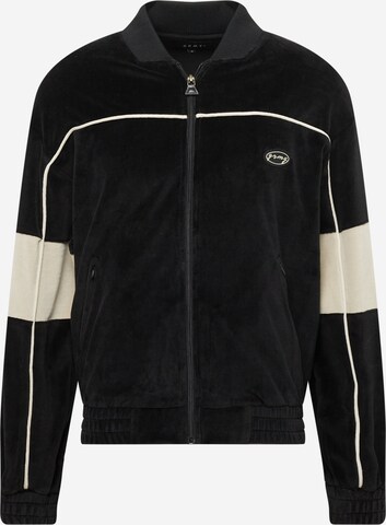 Grimey Prehodna jakna | črna barva: sprednja stran