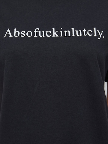 No Matter What Shirt in Zwart