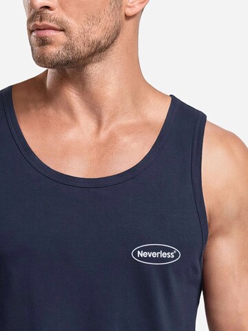 Neverless Shirt 'Beach Dogs' in Blue