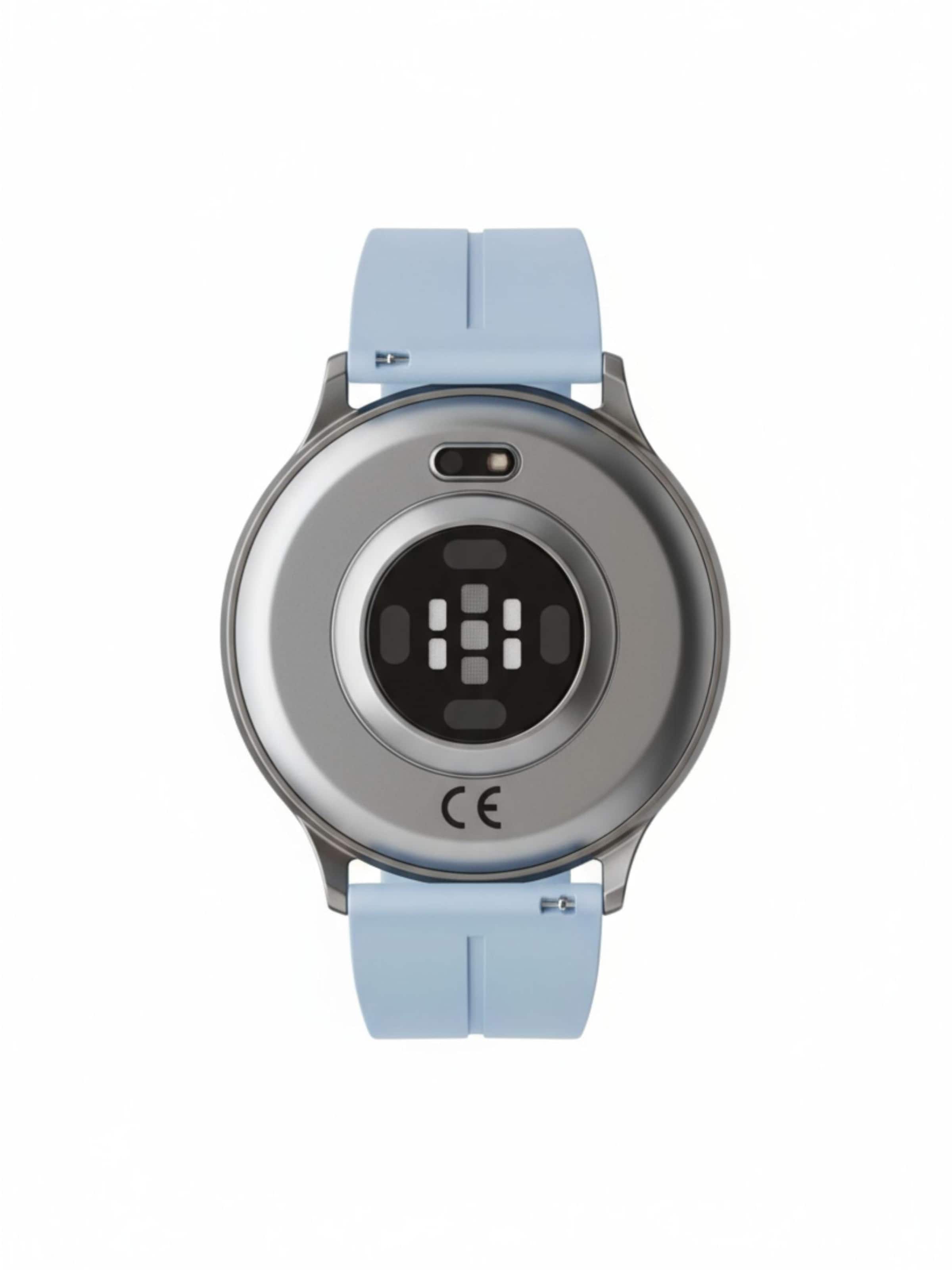 Techmade Digital Watch 'Dynamic 2 Smartwatch - Bundle mit Kopfhörern' in Blue