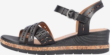 REMONTE Strap Sandals in Black