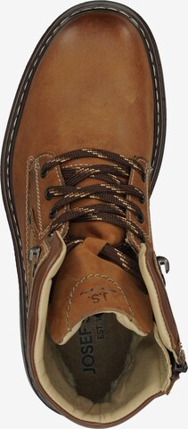 JOSEF SEIBEL Lace-Up Boots 'Chance 51' in Brown