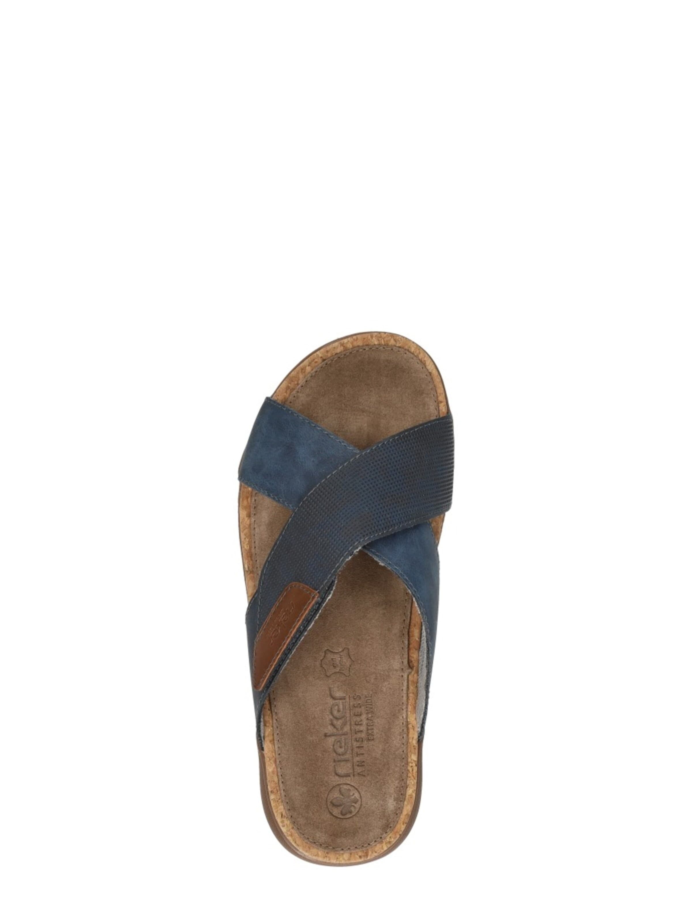 Rieker Huisschoen 'Open Teen' in Blauw