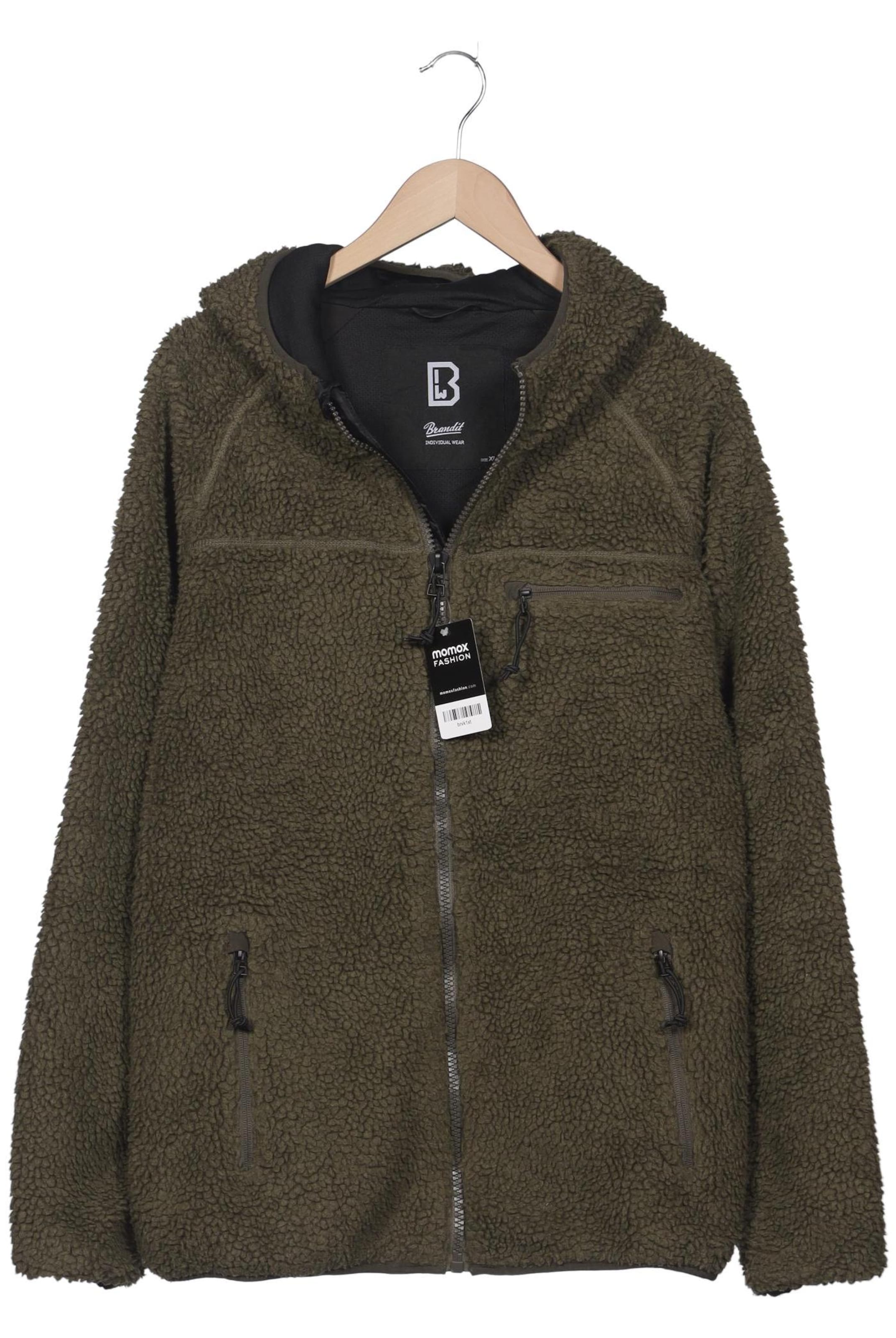 Brandit Jacket & Coat in XL in Green: front