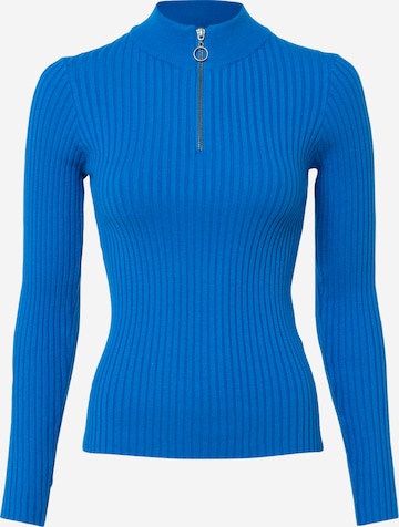 PIECES Sweater 'CRISTA' in Blue: front