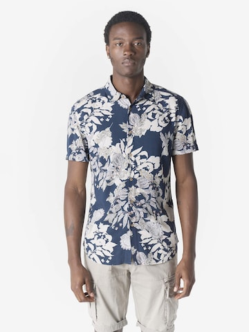 KOROSHI Regular Fit Paita värissä sininen: etupuoli