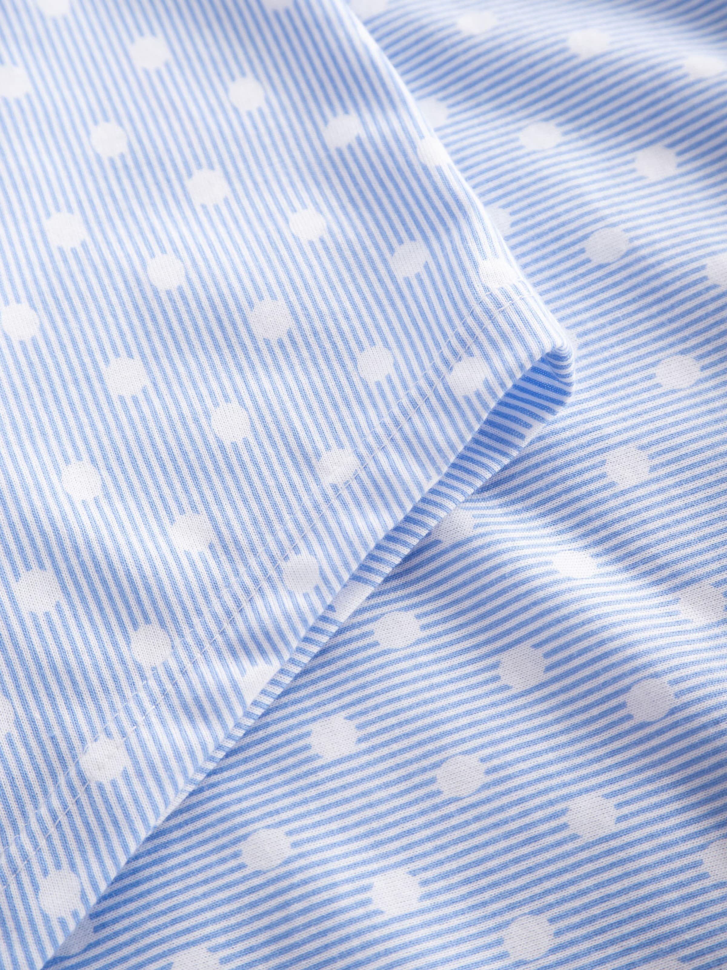 Rösch Pajama ' Mustermix ' in Blue