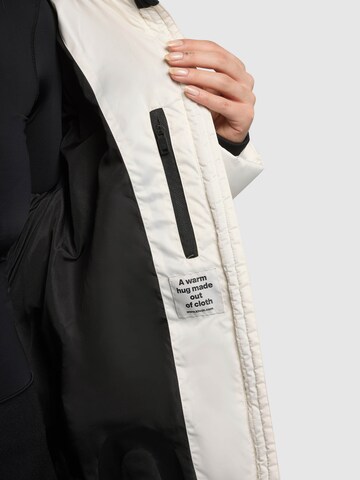 khujo Zimní bunda 'SUDA' – bílá