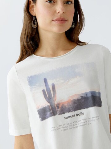 OUI T-Shirt in Weiß