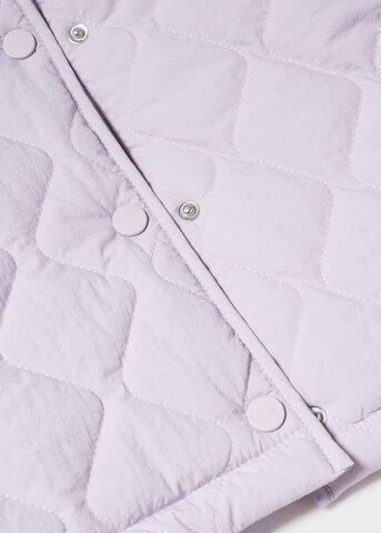 MANGO KIDS Between-Season Jacket in Purple