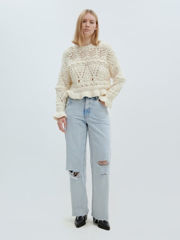 EDITED - Pullover 'Sunniva' em branco