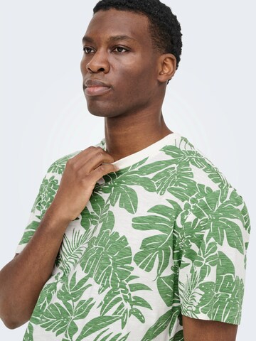 smėlio Only & Sons Marškinėliai 'ONSPERRY'