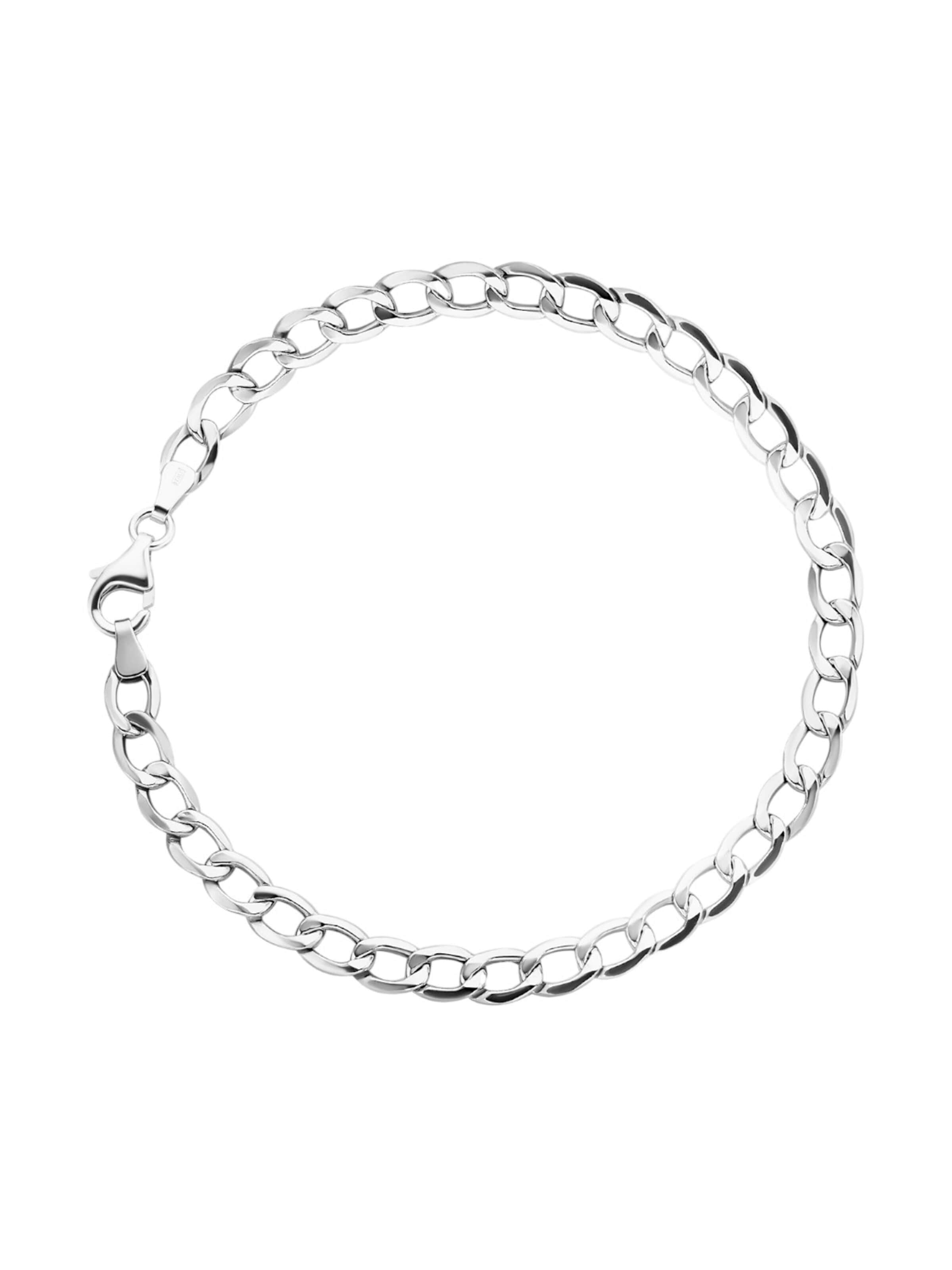DIAMANT LETERNEL Armband 'Armband aus 585 Weißgold' in Zilver: voorkant