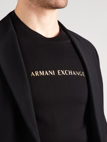 ARMANI EXCHANGE Μπλουζάκι σε μαύρο