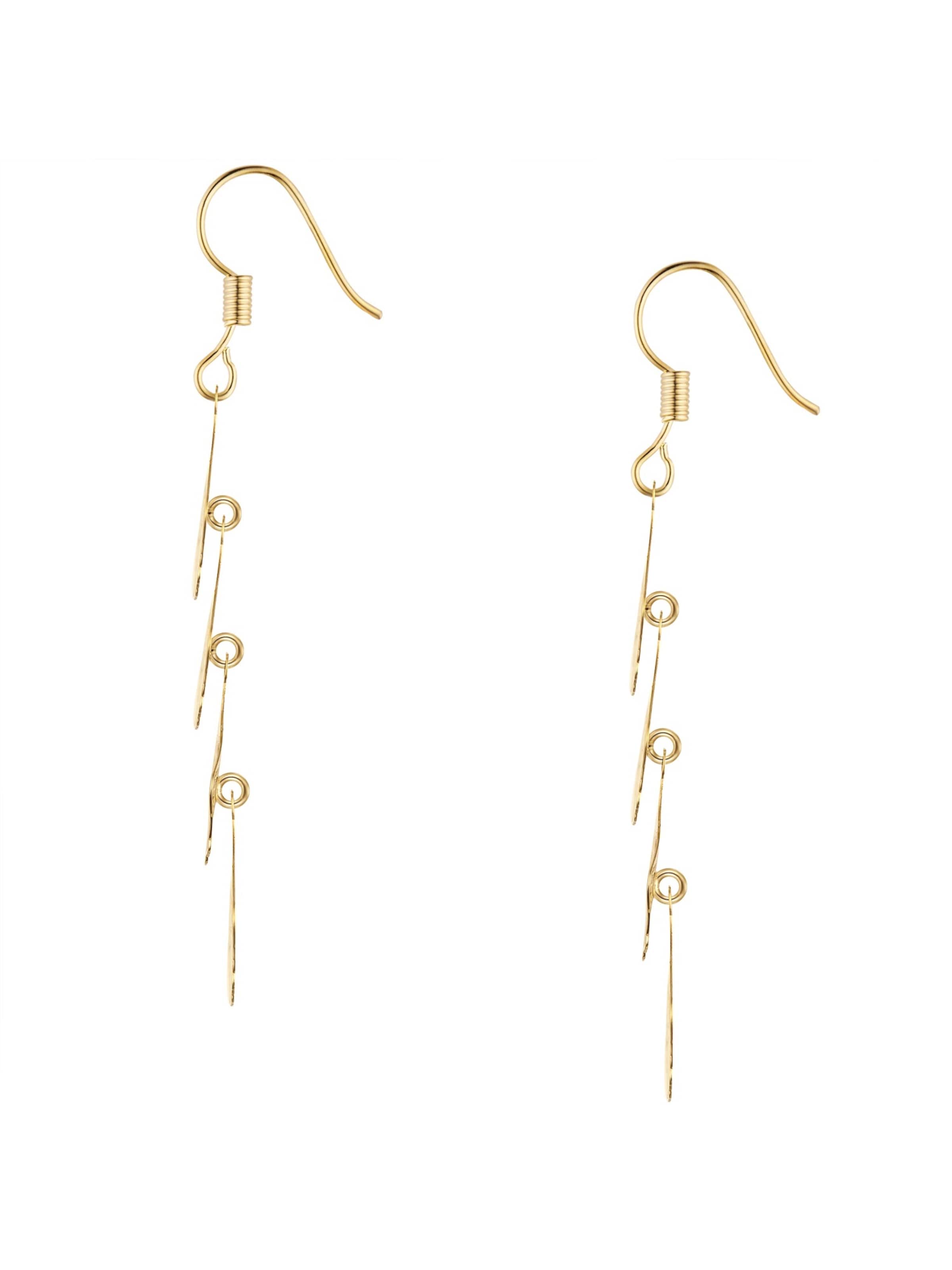 Boucles d'oreilles Yokoamii en or