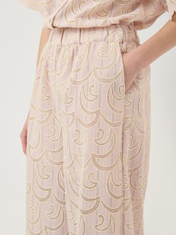 Wide Leg Pantalon 'YASHalino' YAS en rose