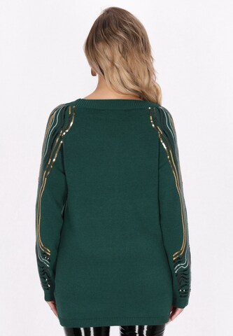 faina Trui in Groen