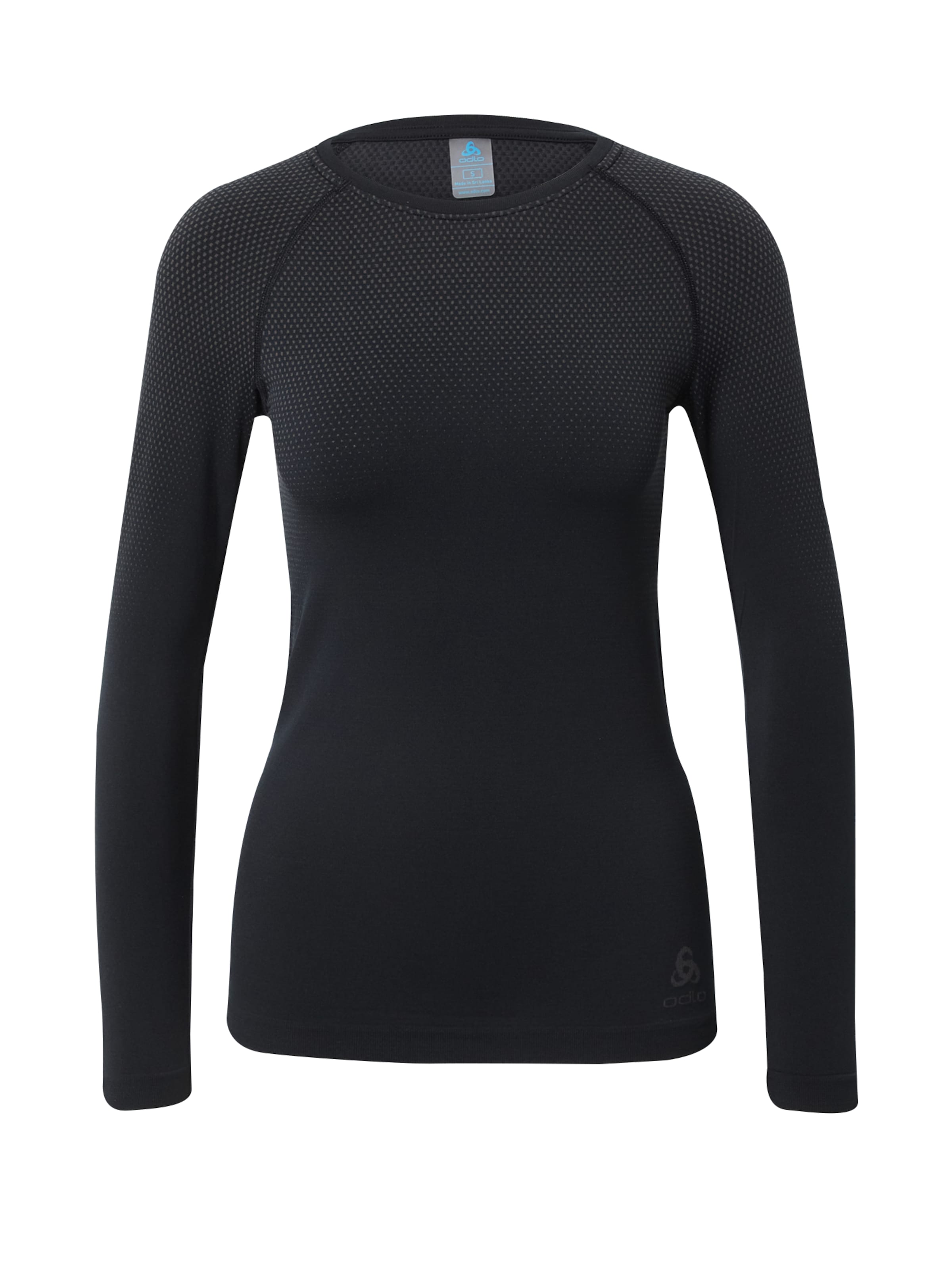 ODLO Base Layer in Schwarz: Vorderseite
