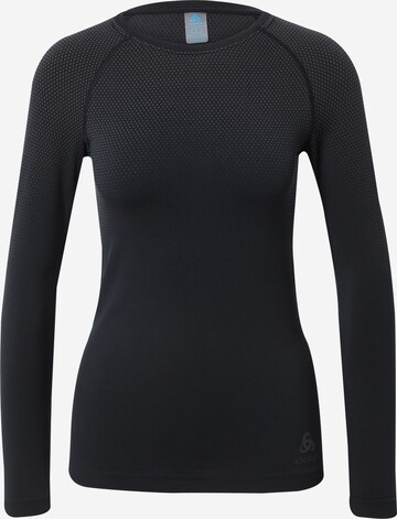 Base Layer ODLO en noir : devant