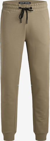 CAMP DAVID Tapered Housut värissä beige: etupuoli