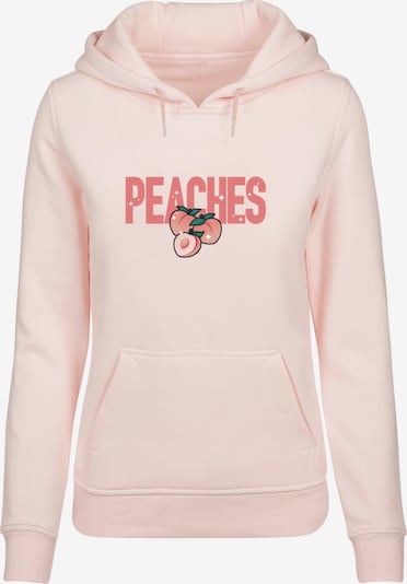 Mister Tee Sweater majica 'Peaches' veličine XXXL u smaragdno zelena / roza / malina / crna, Pregled proizvoda
