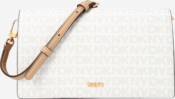 balts DKNY "Clutch" stila somiņa 'Farah': no priekšpuses