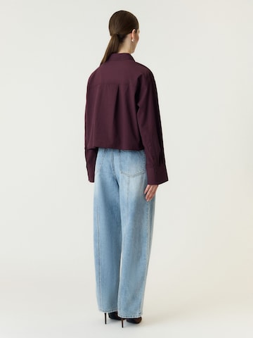 YAS Bluse 'YASLee' in Rot