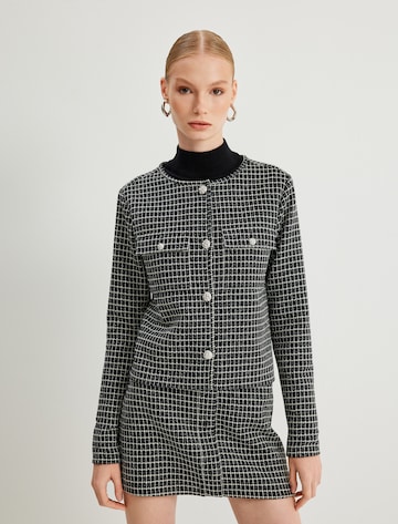 Koton Knit cardigan in Black: front