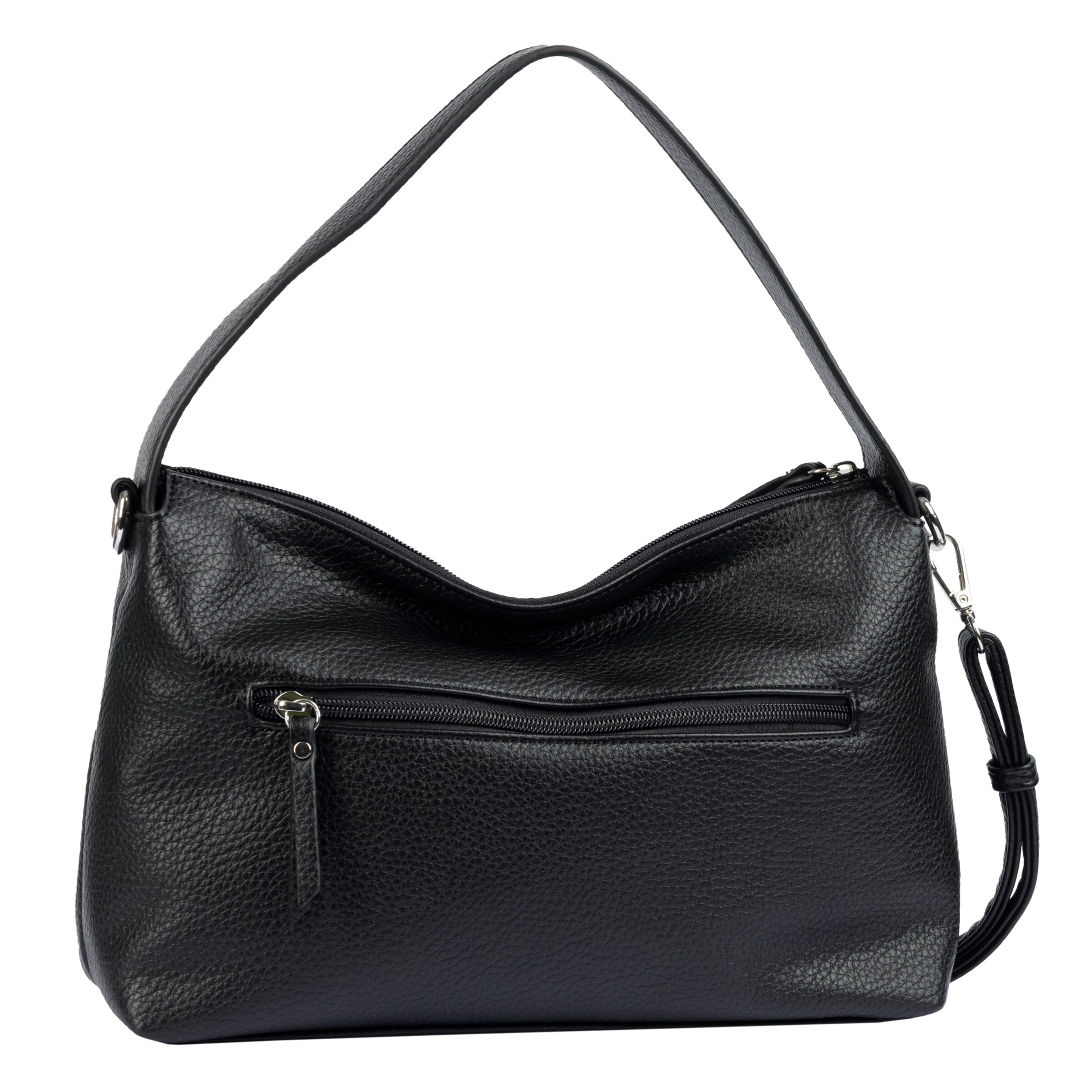 TOM TAILOR Schultertasche in Schwarz