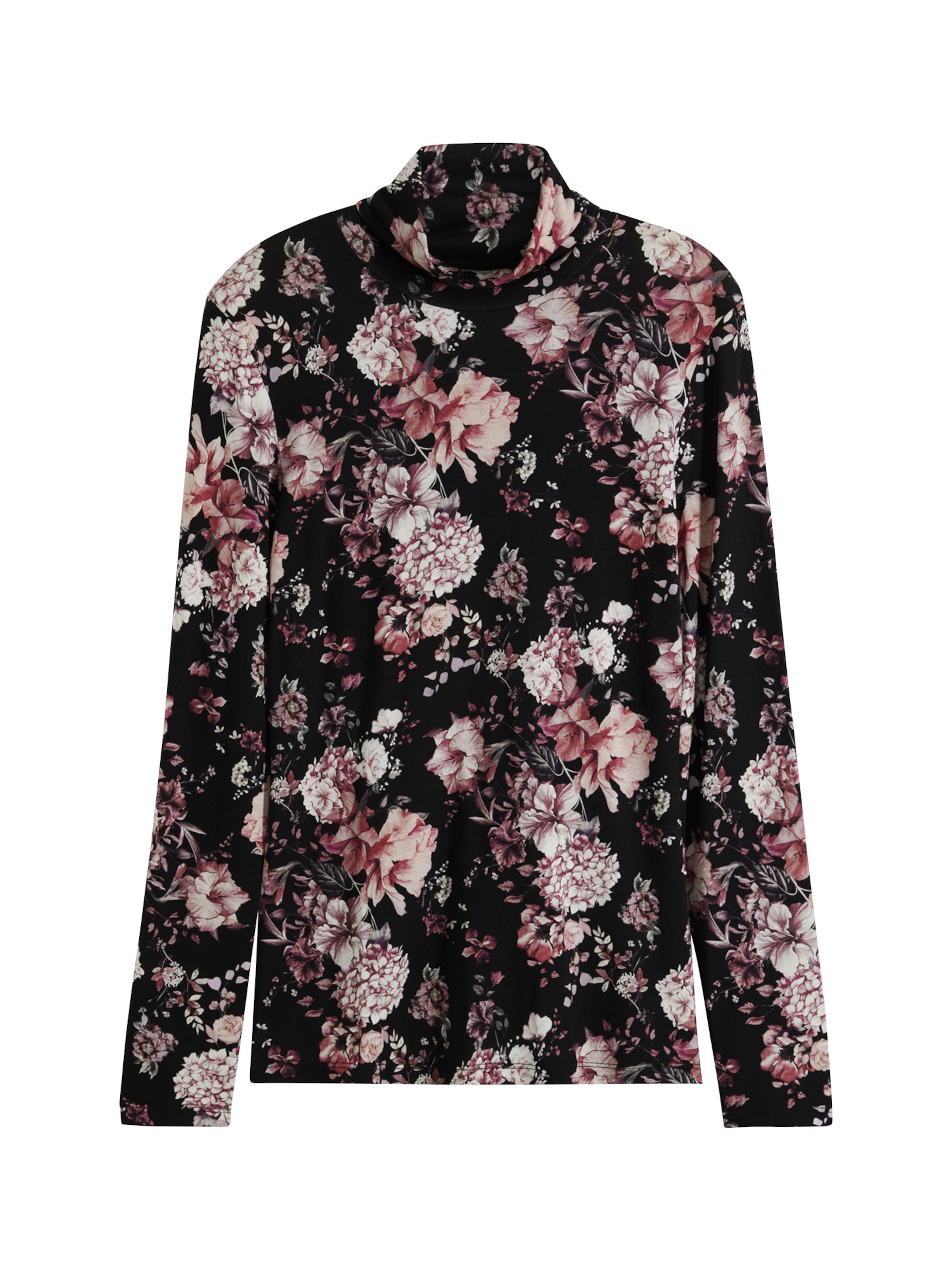 T-shirt bonprix en noir : devant