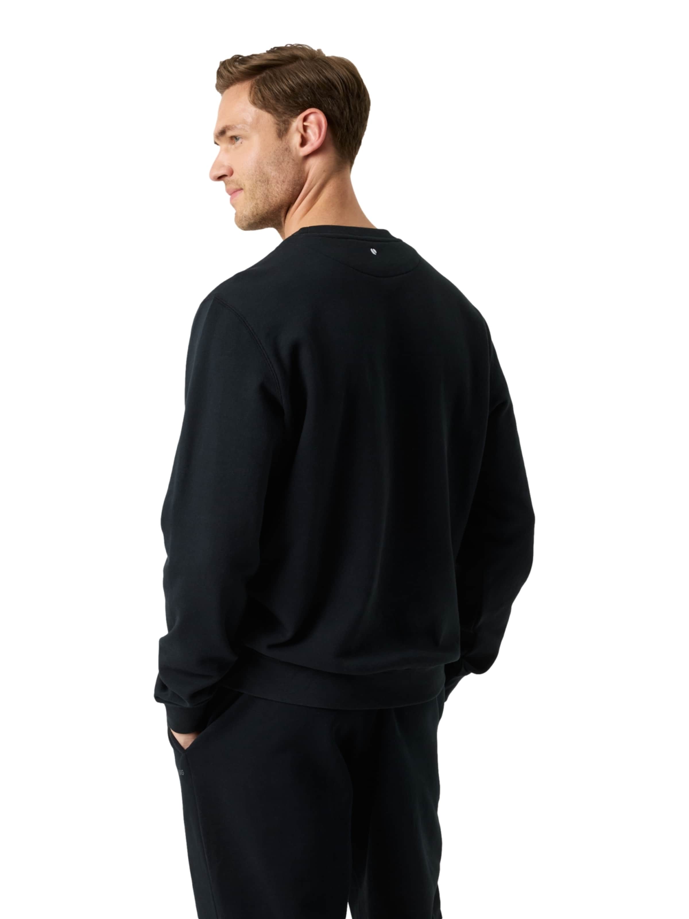 BJÖRN BORG Sweatshirt in Zwart