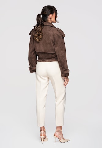 Manteau mi-saison 'OW-JAFL-0112' Ombre en marron