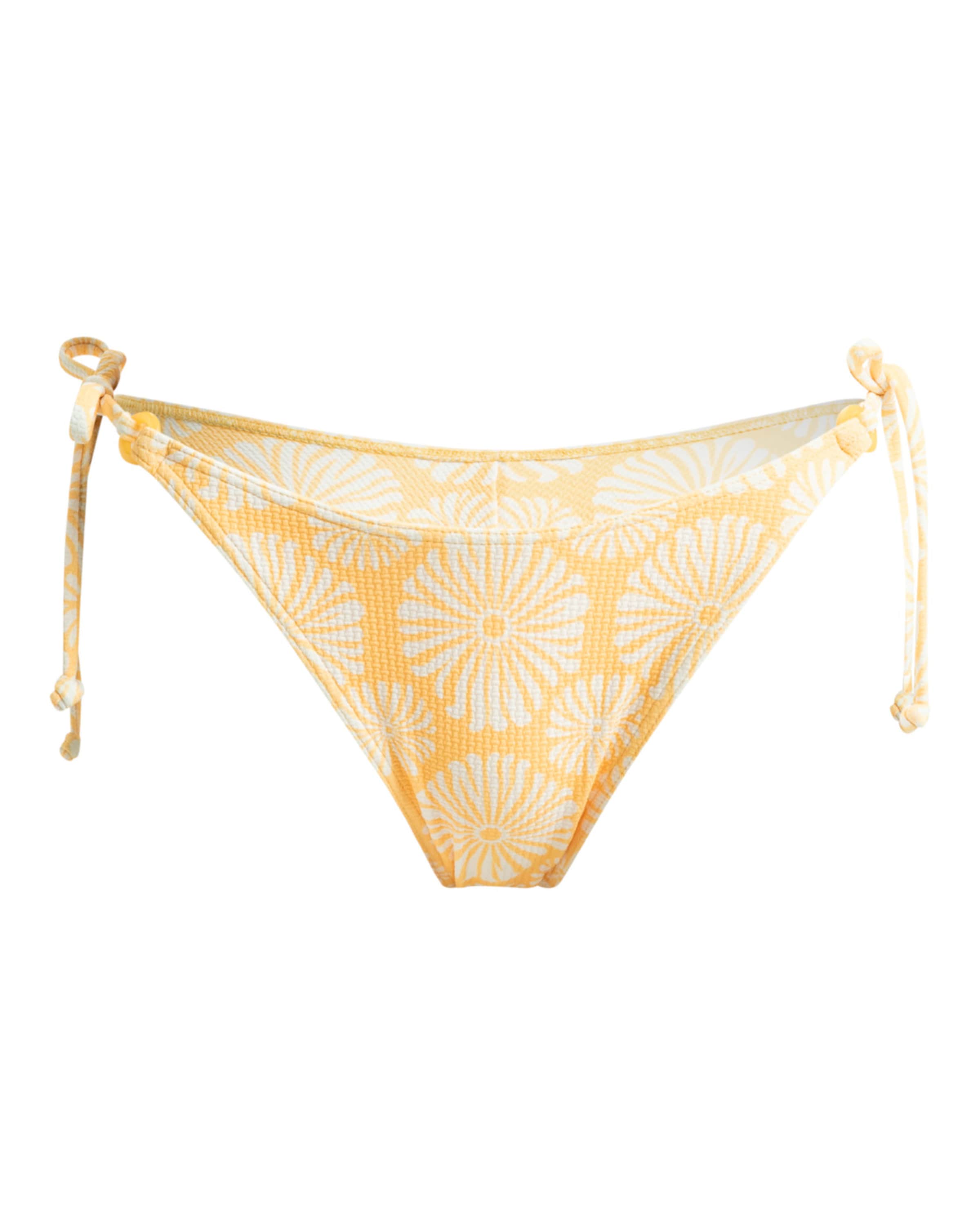 ROXY Bas de bikini 'Tropical Tile' en jaune / blanc, Vue avec produit