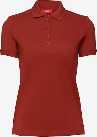 ESPRIT Shirt in Bruin: voorkant